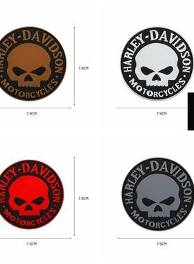 3D PVC Skull Rubber Patches No Knife No Life Tactical Milita