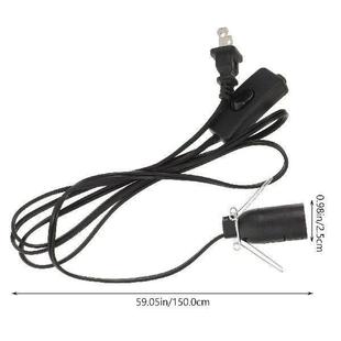 E12 Wire Copper Pcs Replacement Cord Crystal Socket Light