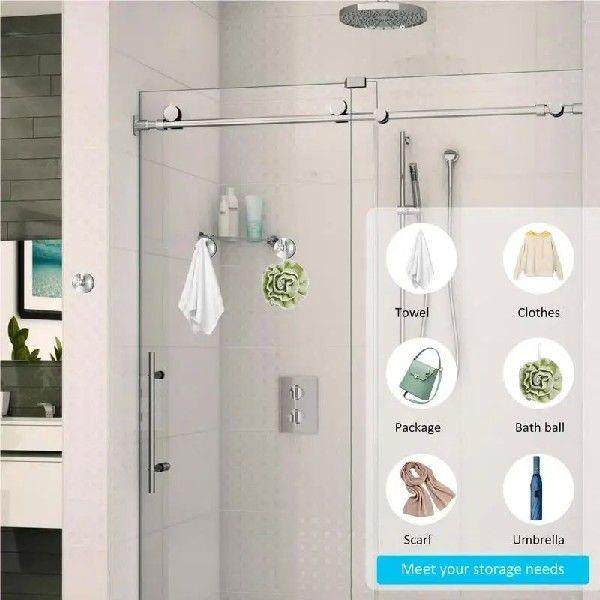 Suction Cup Hooks For Shower Stainless Steel Wall Hook