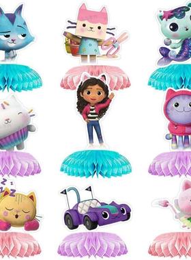 Gabby Dollhouse Birthday Party Decorations Disposable Tablew