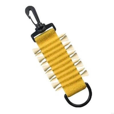 E5BD Golfing TeesOrganizers with Belt Clip Hold 10 Golfing