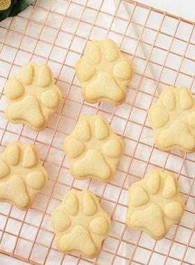 Cartoon Cat Paw Shape Cookie Cutters Mould Cake Biscuit 3D M