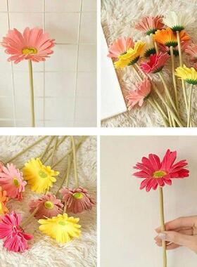 38.5cm PU Artificial Gerbera Artificial Flowers Wedding INS