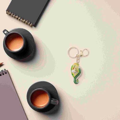Snake Keychain Decoration Cute of Chinese Zodiac Beach Bag