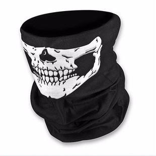 Skull Horror Chin Skeleton Gloves Halloween Ghost Mask