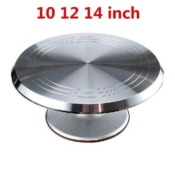 10 12 14 inch cake stand Baking tool Turntable Rotating