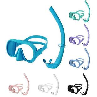 Diving Mask & Snorkel Set Scuba Diving Mask Adjustable