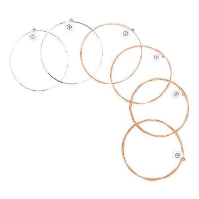6 Pcs Guitar String Set Guitars Folk Supply Accessories