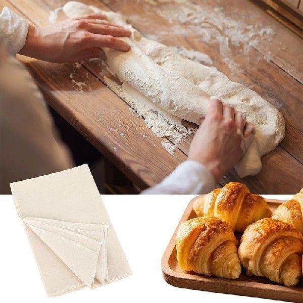 Bread Proofing Cloth For Bread Baking Reusable Thick Linen