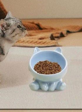 Cat Feeding Bowl Cute Feeding Raised Pet Food Bowls Cat