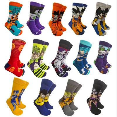 Anime Dragon Ball Socks for Men Women Son Goku Frieza Piccol