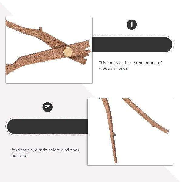 5 Sets Wooden Pointers 12 Inch Walnut Mechanism Replacement