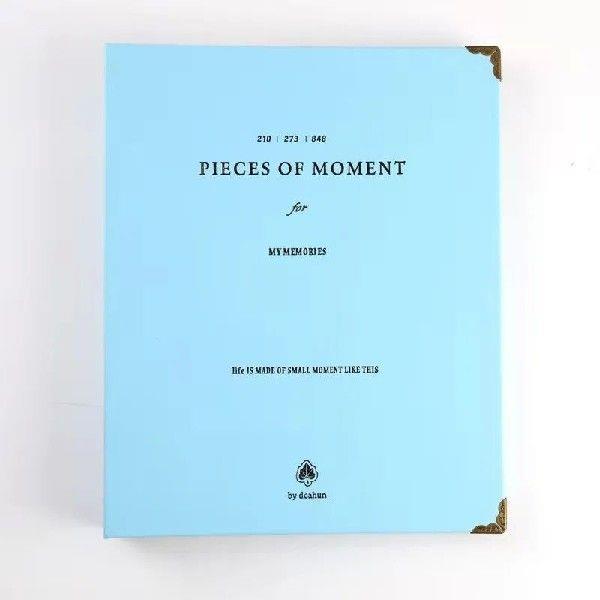 Korean Style Solid Color Airplane Ticket Collection Album