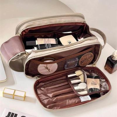 Lazy makeup bag small toiletries box large capacity storage