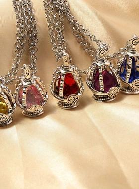 Anime Puella Magi Madoka Magica Soul Gem Necklace Crystal Pe