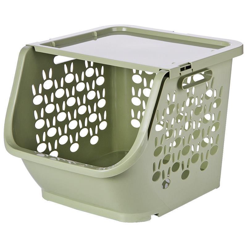 new plastic toy storage basket kitchen snack vegetable shelf