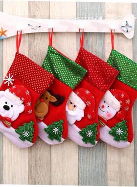 Christmas Santa Claus Christmas stocking Gift bag decoration