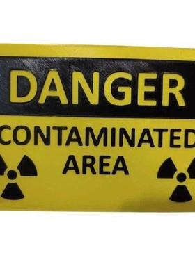 Danger Contaminated Area Nuclear Radiation Sign / Danger -