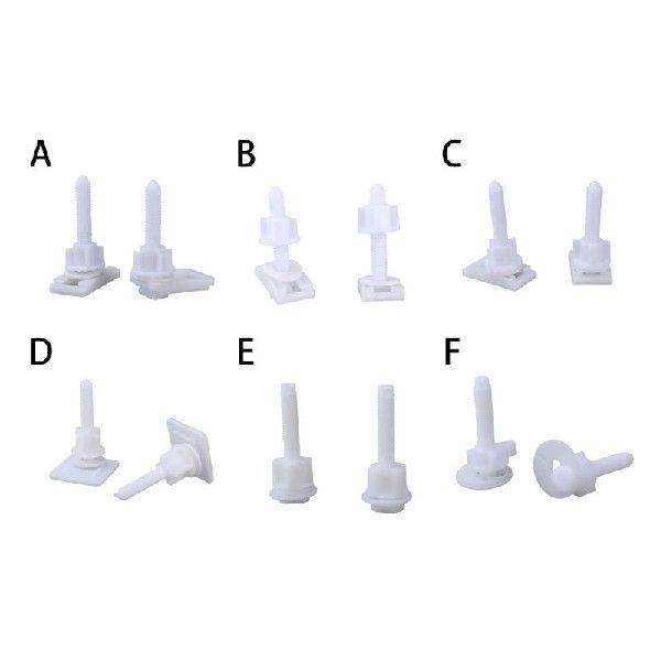 Bathroom Fixture Fasteners Convenient Toilet Cover Screw