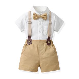 Birthday Outfit Suit Kid Gentleman Formal Toddler Weddin Boy