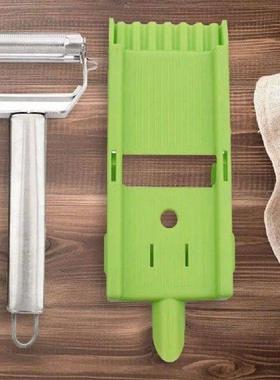 2 In 1 Multi-Knife Peeler with Grid Plate Julienne Strips