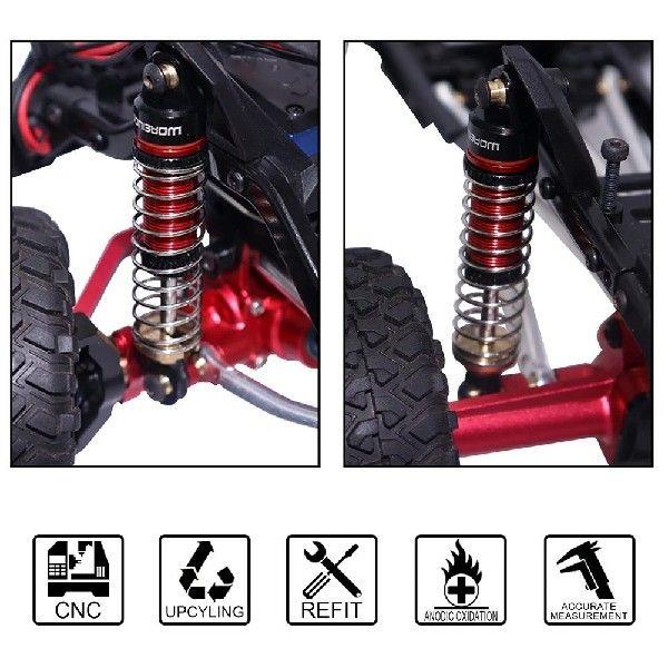 4pcs RC Shock Absorber Shock Absorber Damper Adjustable
