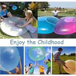 big balloon light ball bubble Children transparent blow