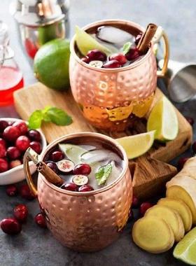 Moscow Mule Copper Mugs Metal Beer Cup Stainless Steel