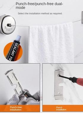 Clothes Drying Rack Rope Home Storage Stainless Steel Retrac