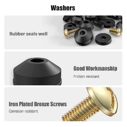 116Pcs Faucet Sealing Gaskets Seal Washer Replacement