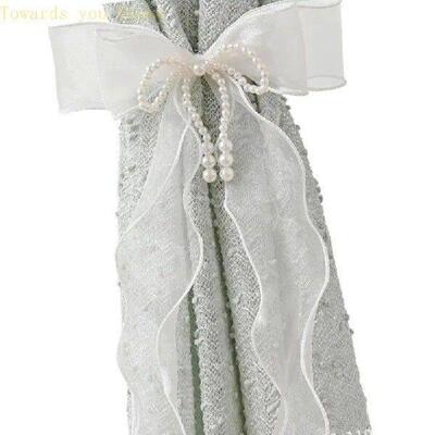 Q9QF Charm Butterfly Bowknot Curtain Holdbacks Curtain