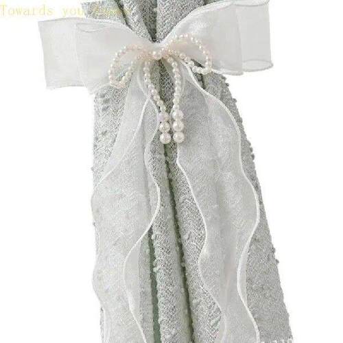 Q9QF Charm Butterfly Bowknot Curtain Holdbacks Curtain