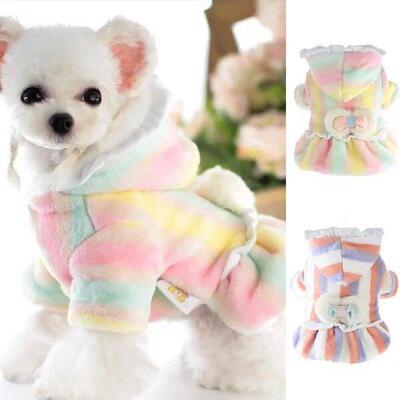 Attractive Soft Texture Warm Pet Dog Shirt Dress Costume