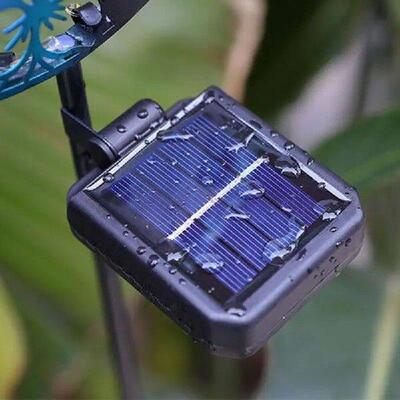 Solar Walkway Lights Outdoor Dog Butterfly Projection