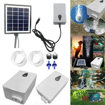 6V 2W Solar Oxygen Pump Battery Powered Fish Tank