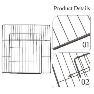 Cat Cage Piece Metal Wire Fence Door Dog Playpen Fencing