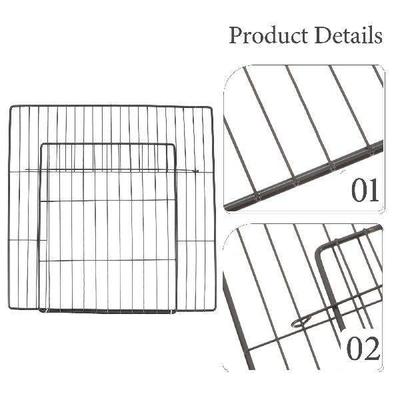 Cat Cage Piece Metal Wire Fence Door Dog Playpen Fencing