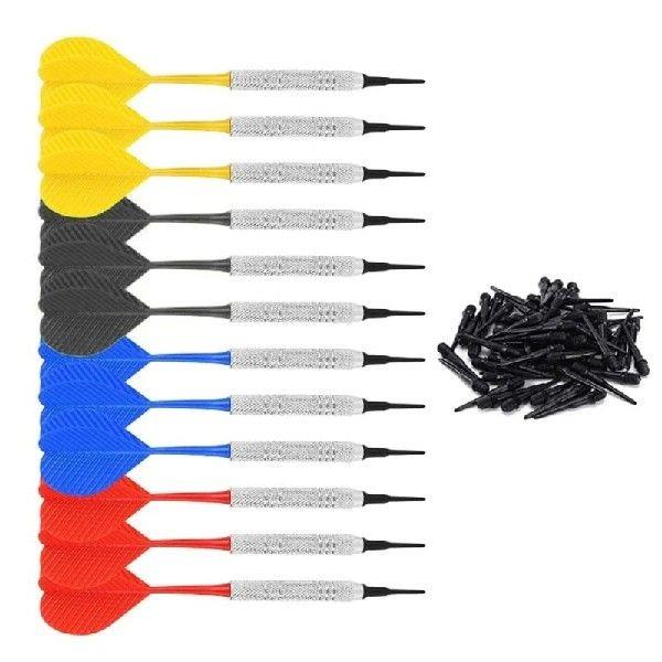 12Pcs Soft Tip Darts with Darts Tip Professional Indoor