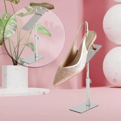 Sandals Shoe Store Hanger Metal Adjustable Height Shoes