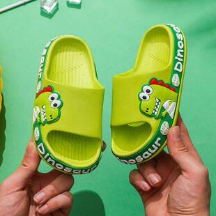 Children Slippers Kids Summer Cartoon Beach Shoes Boys Girls