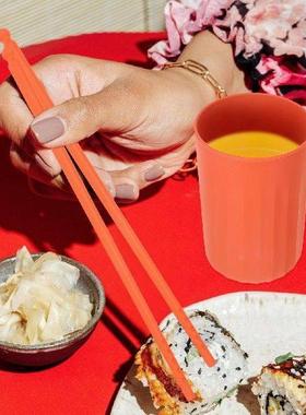 Kid Chopsticks Camping Dinnerware Salad Bowl Party