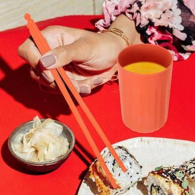 Kid Chopsticks Camping Dinnerware Salad Bowl Party