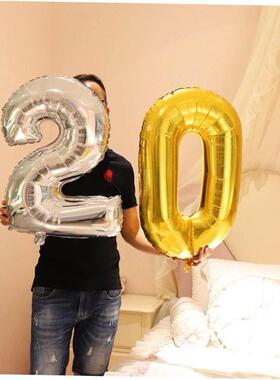 Highquality Birthday number balloon party decoration