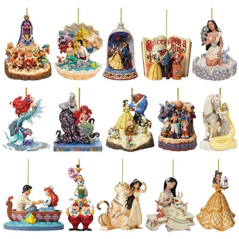 Christmas Pendant Xmas Tree Decoration Princess Flat Cartoo