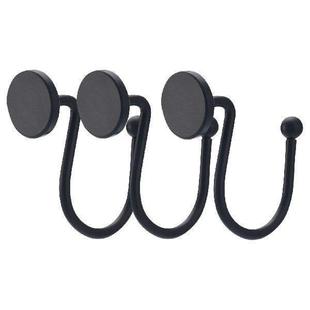 Shower Ring Curtain Silent Modern Hook 3Pcs