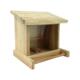 Weatherproof Wooden Feeding with Perch Bird Feeder