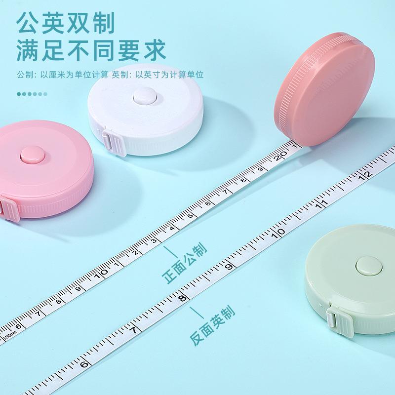 Wholesale Mini Retractable Tape Measure in Macaron Color Sch