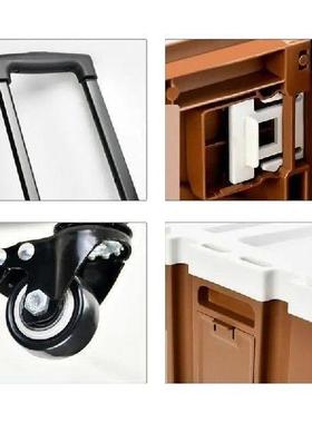 Wheeled Carts Foldable For Outdoor Camping Car Picnic