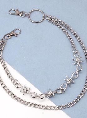 Hip Hop Hip Hop Style Thorn Waist Chain EuroAmerican Punk St