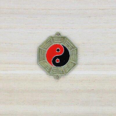 Chinese Fengshui Mirror 5cm Small Bagua Mirror Metal Retro